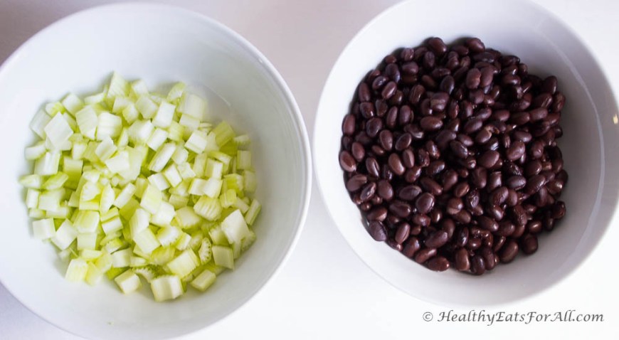 Black Bean Chaat Salad-3