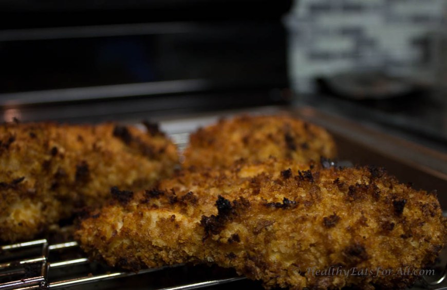 Buffalo Sauce Oven Fried Chicken-9