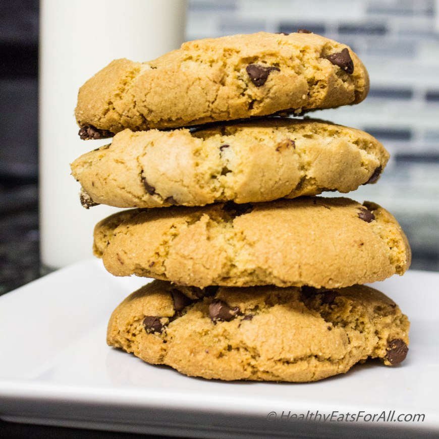 Oat Flour Choc Cip cookies-17