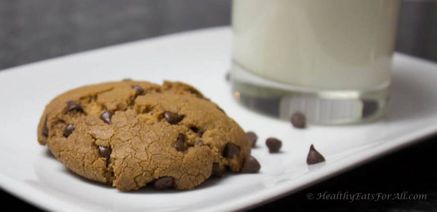 Oat Flour Chocolate Chip cookies-15