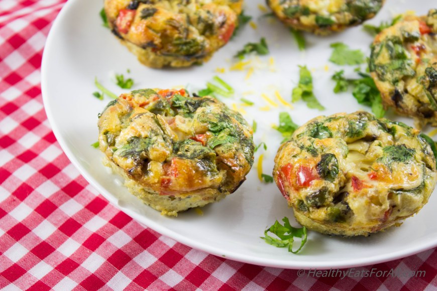 Veggie Frittata cups-15