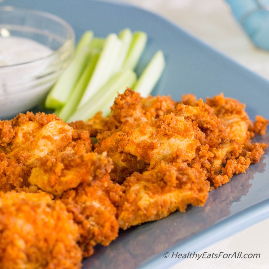 Baked Buffalo Chicken Wings-4