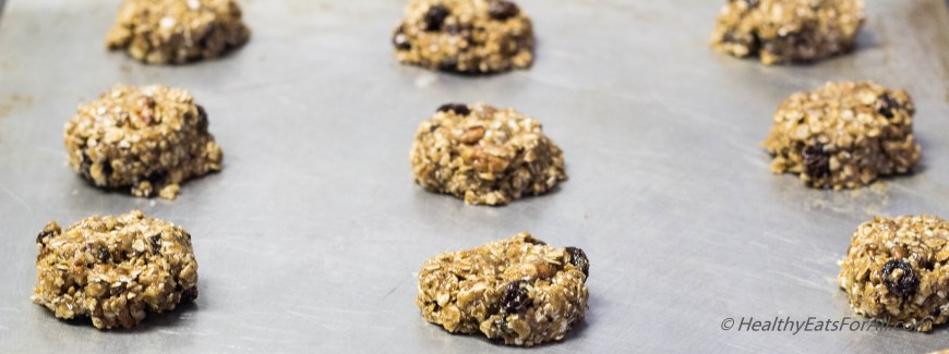 Oatmeal Pecan Raisin Cookies-7