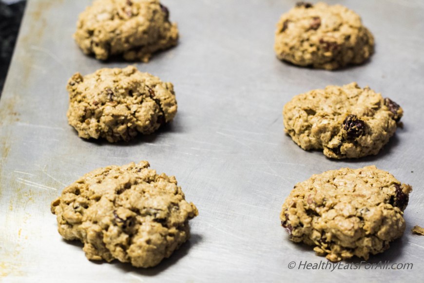 Oatmeal Pecan Raisin Cookies-8
