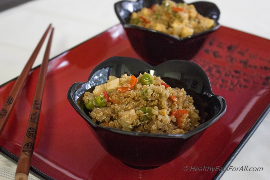 Quinoa Tofu Fried Rice Style-5