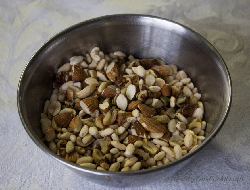 Chocolate Nut Clusters-11