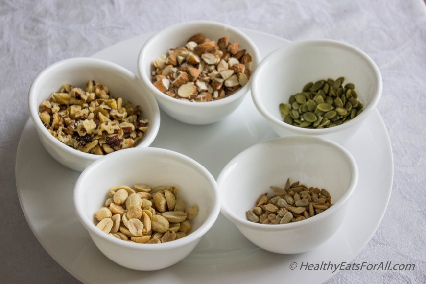 Chocolate Nut Clusters-9